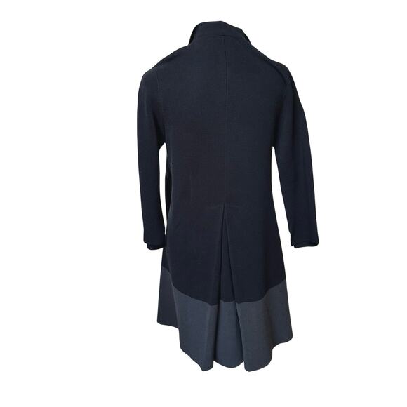 Eileen Fisher Open Front Knit Black Grey Jacket - XS - Picture 6 of 8